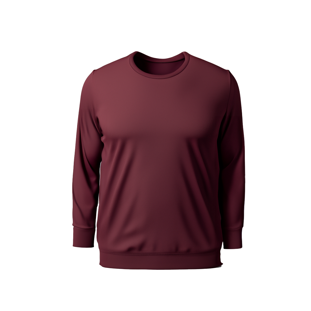 Jersey ligero de cuello redondo de merino