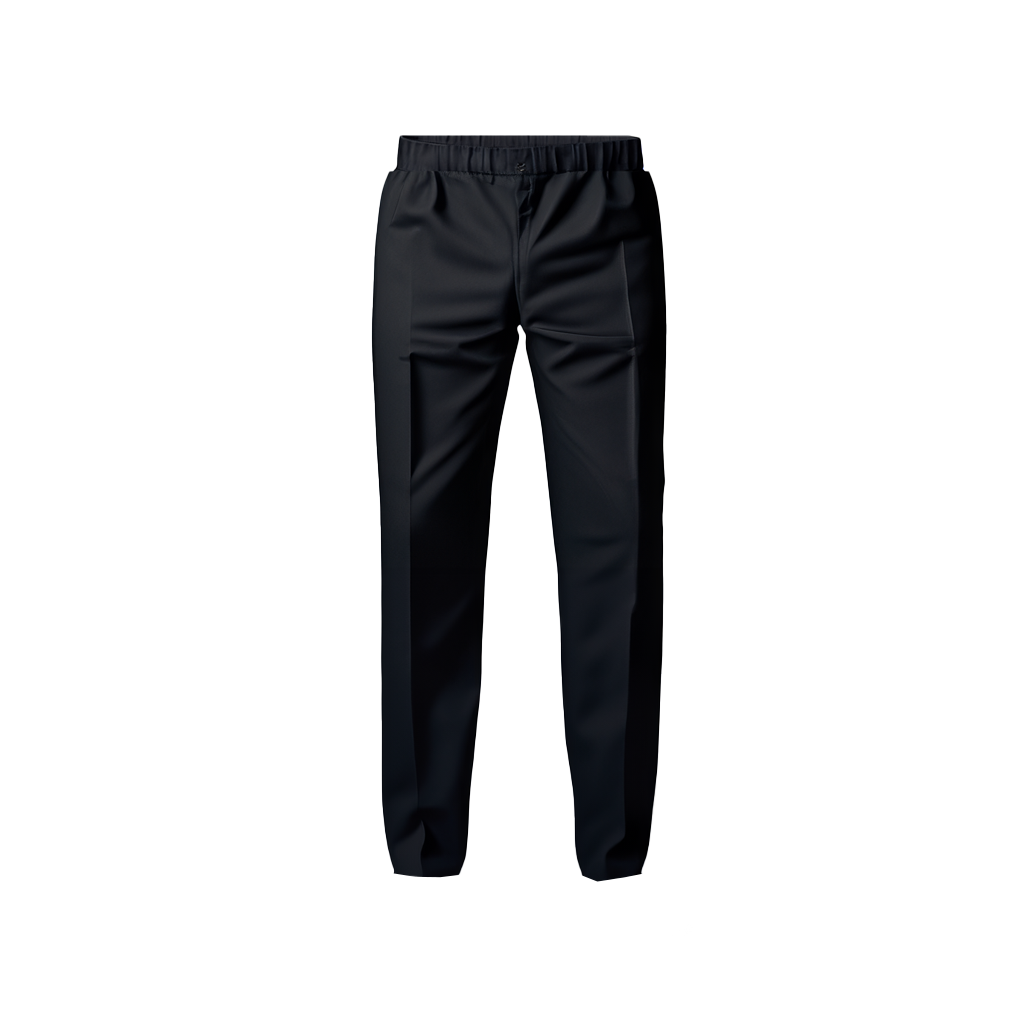 Pantalones de vestir modernos de corte cónico