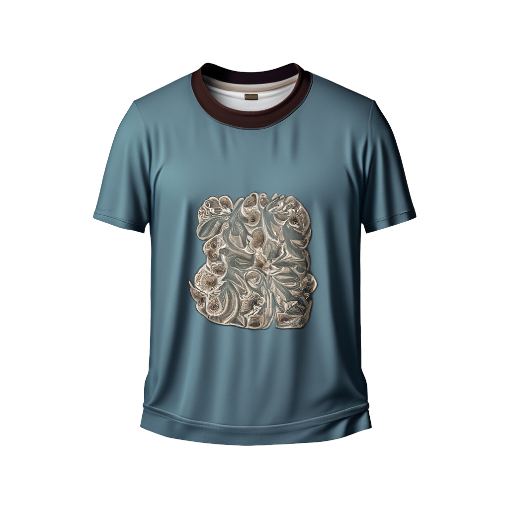 Camiseta con estampado vintage.