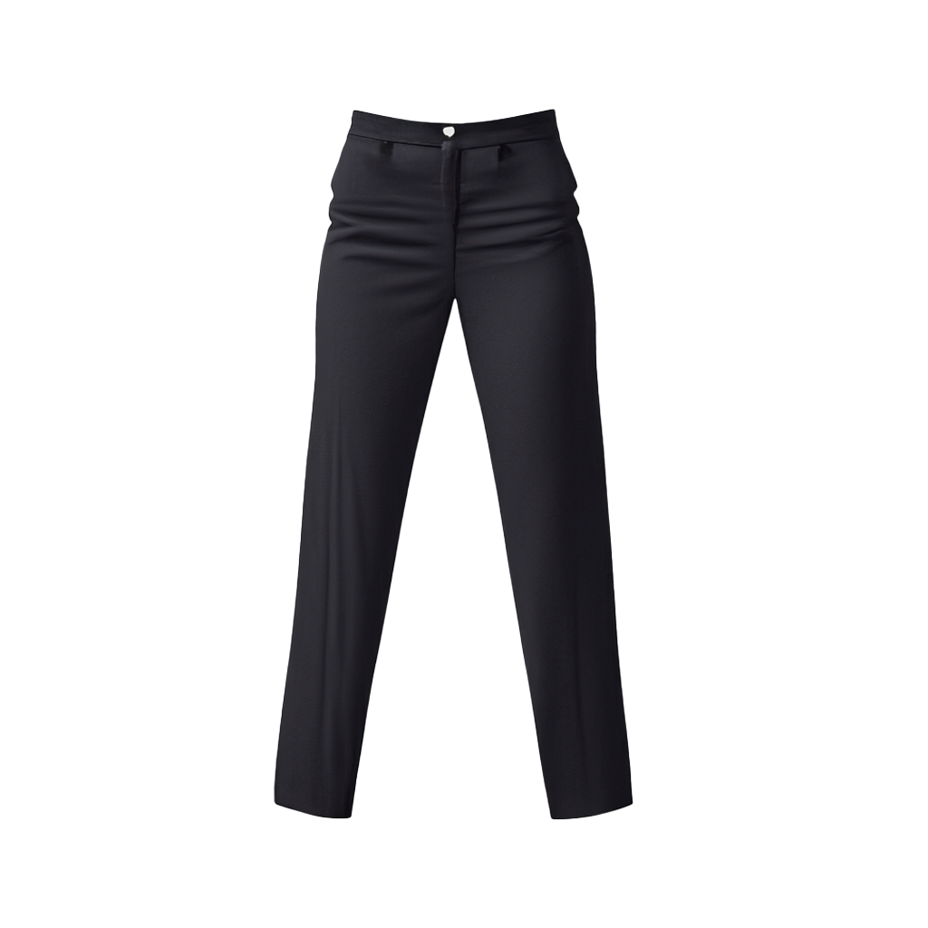 Pantalones clásicos de corte recto