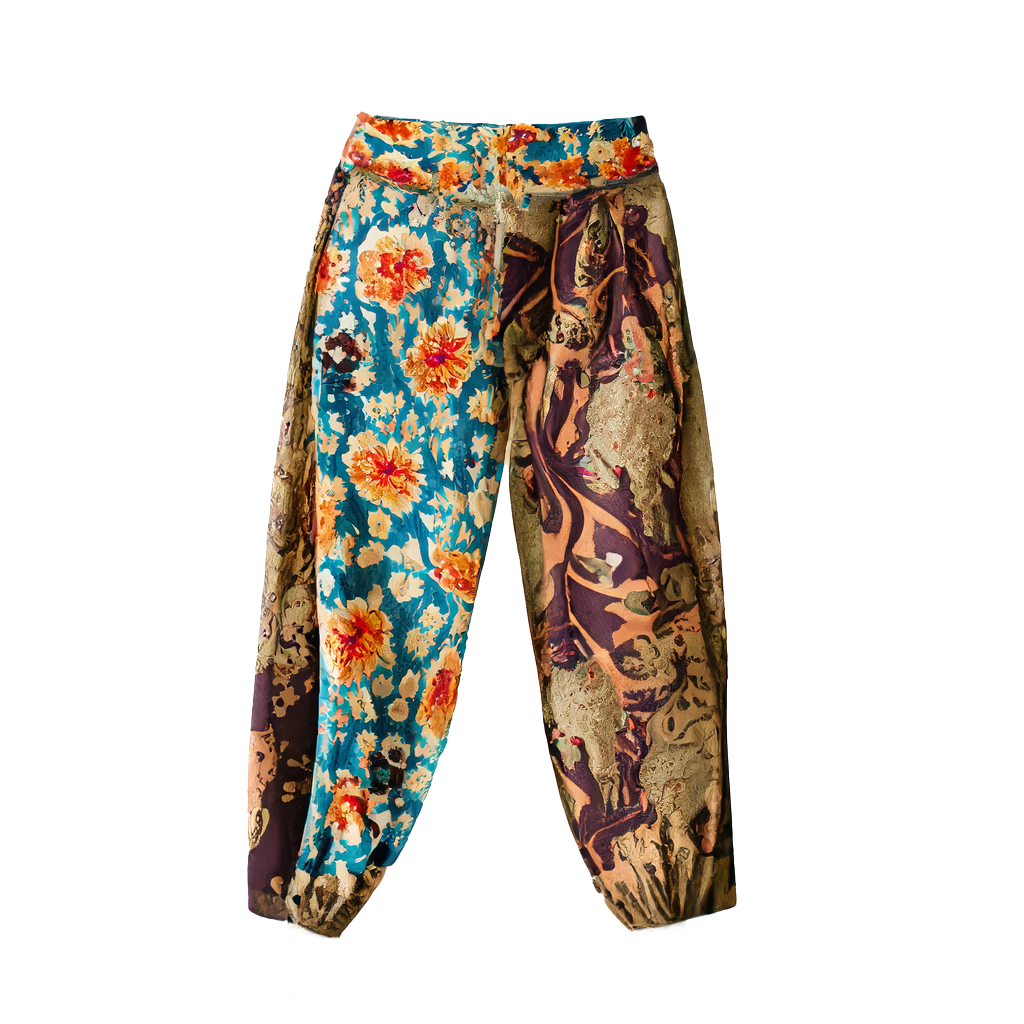 Pantalones palazzo bohemios de pernera ancha