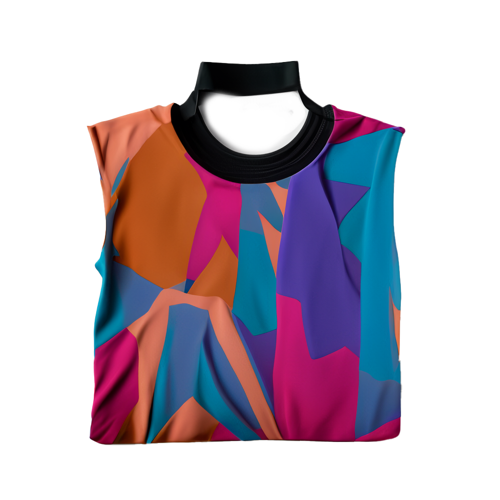 Camiseta corta de moda