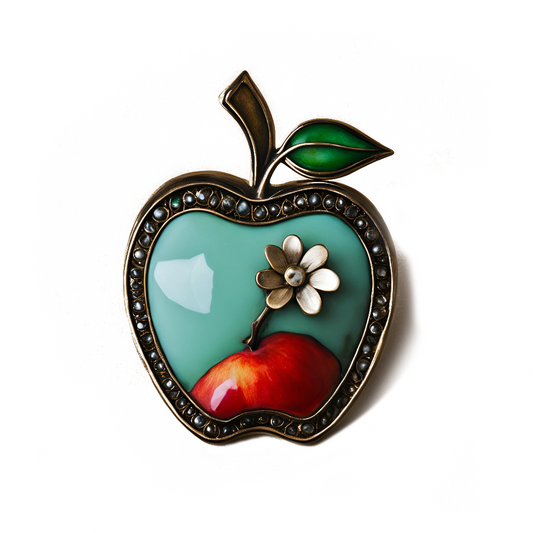 Broche de Manzana Encantada