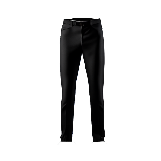 Pantalones clásicos de corte ajustado.