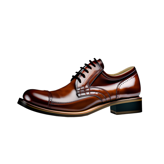 Zapatos Brogue de Piel de Estilo Clásico
