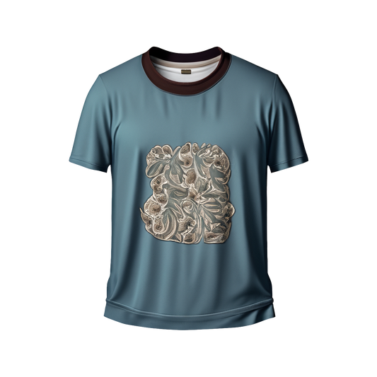 Camiseta con estampado vintage.