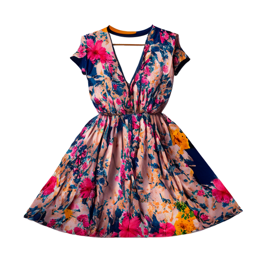 Vestido largo Floral Breeze