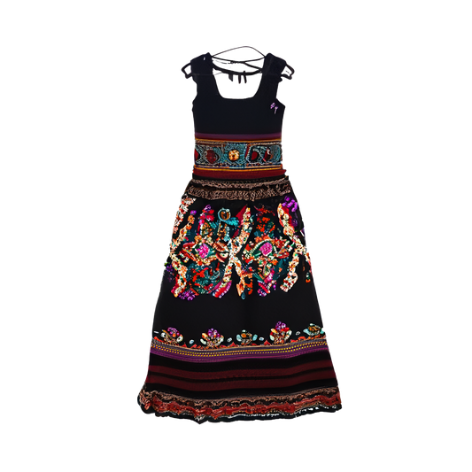 Vestido midi bohemio