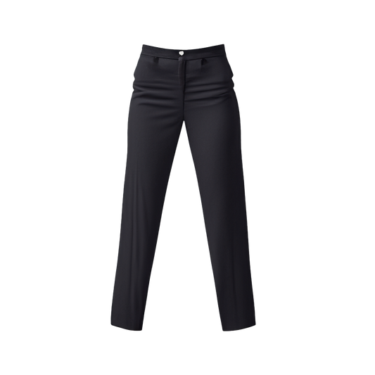Pantalones clásicos de corte recto
