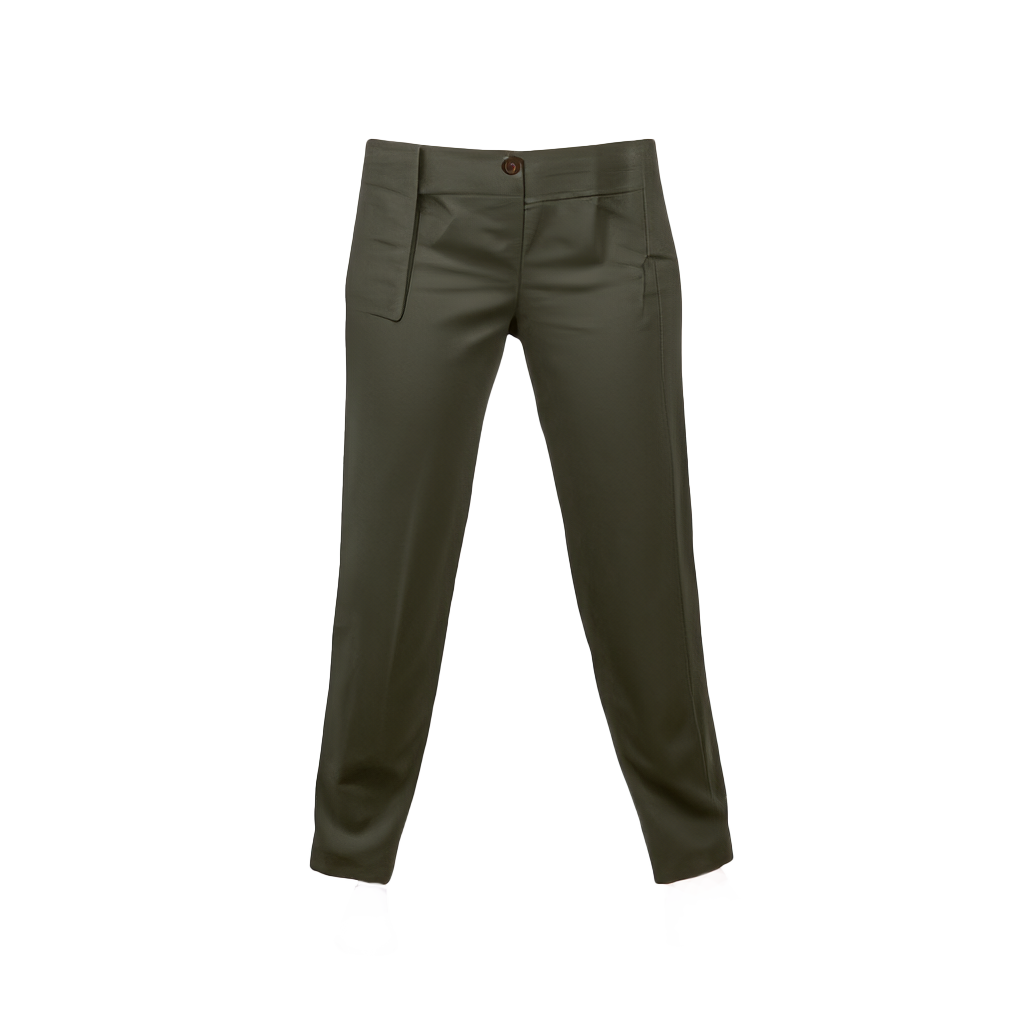 Sleek Ankle-Length Pants
