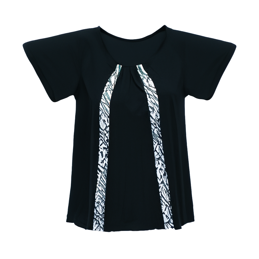 Camiseta elegante de manga corta