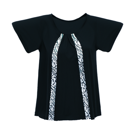 Camiseta elegante de manga corta
